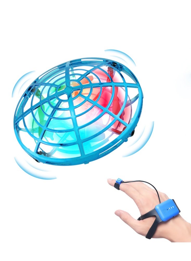 هوديوس طائرة درون للأطفال طائرة يوفو صغيرة لعبة للطيران هدايا رائعة لأعياد الميلاد والمناسبات للأولاد والبنات مع 5 حساسات لتجنب العقبات و3 وضعيات سرعة، قدرة الطيران الثابت والدوران بزاوية 360 درجة. - Image 1